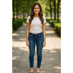 American Eagle size 8 Short Super Stretch X4 High Rise Jeggings